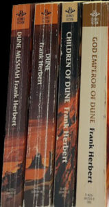 Dune book spines