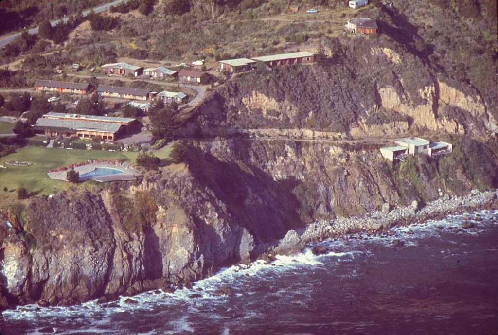 Esalen Institute aerial photo 1972