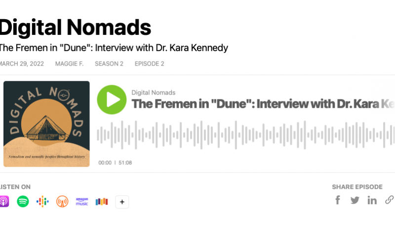 Digital Nomads podcast on Dune