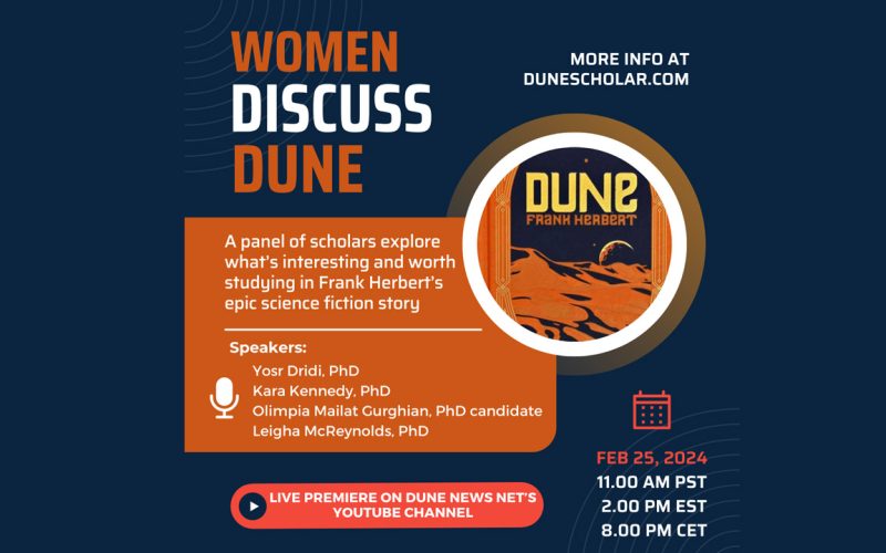 Women Discuss Dune event banner