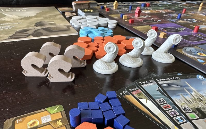 Dune Imperium Uprising game on table